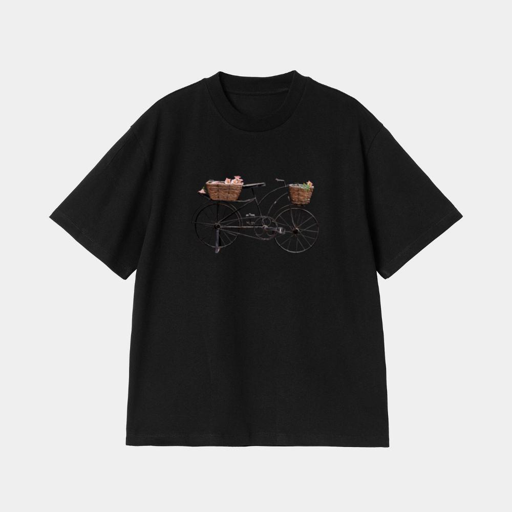 Antique Bicycle with Flower Baskets T-Shirt