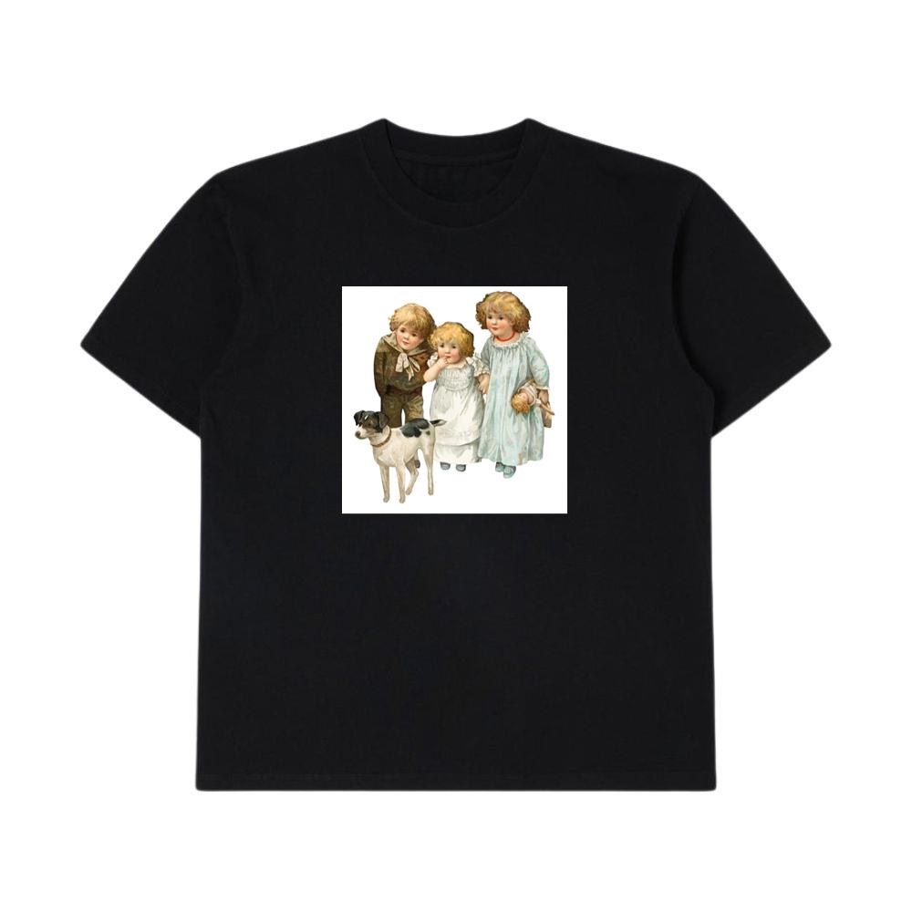 Antique Children with a Pet T-Shirts