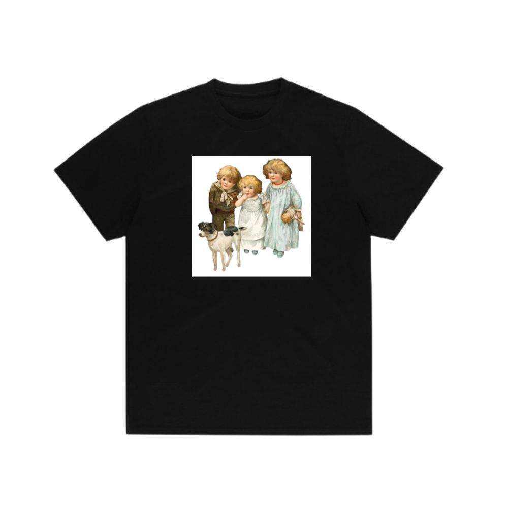 Antique Children with a Pet TShirts Tetebi