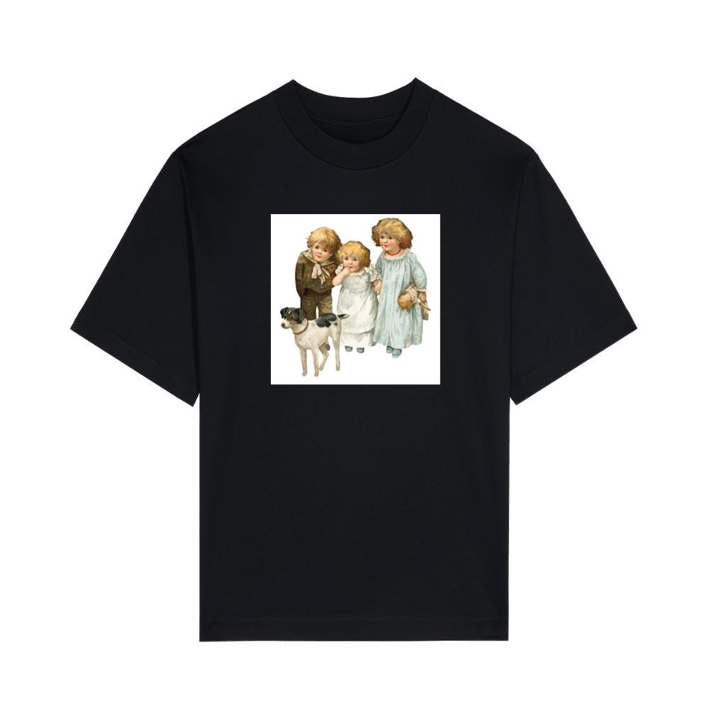 Antique Children with a Pet T-Shirts