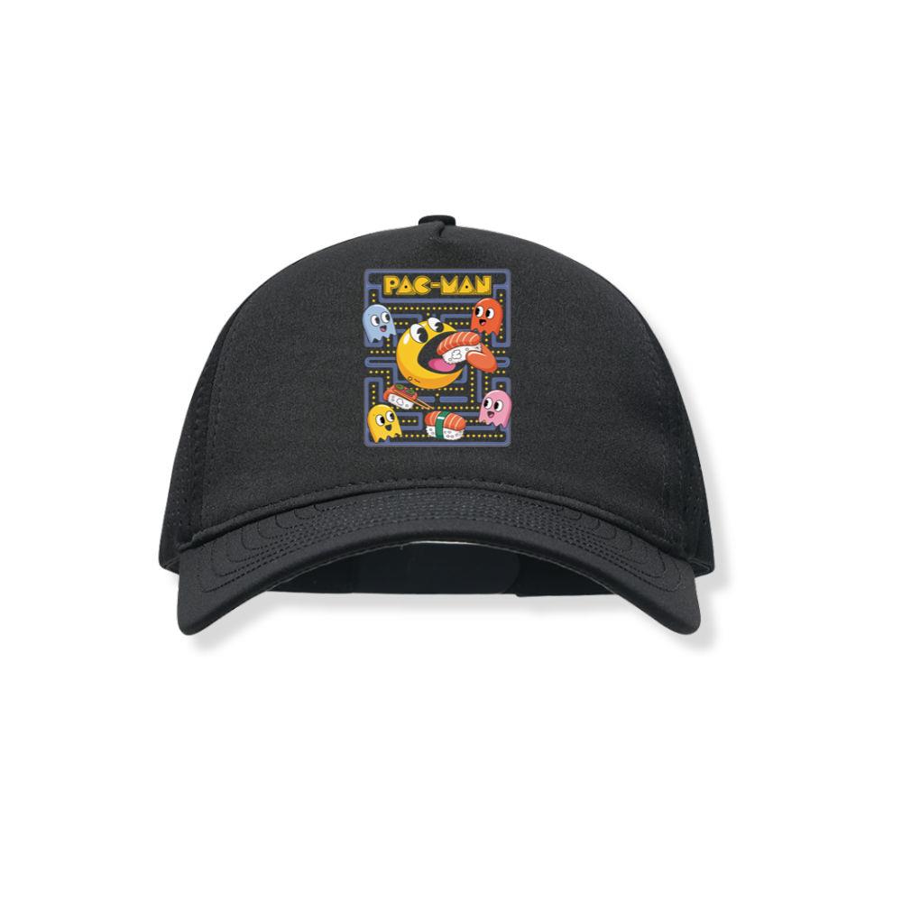 Arcade Game Retro Monster Cartoon Design Black Hat