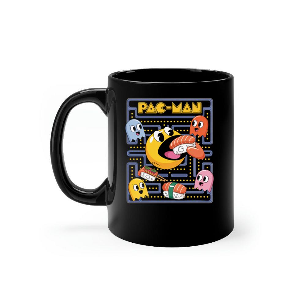 Arcade Game Retro Monster Cartoon Design Mug