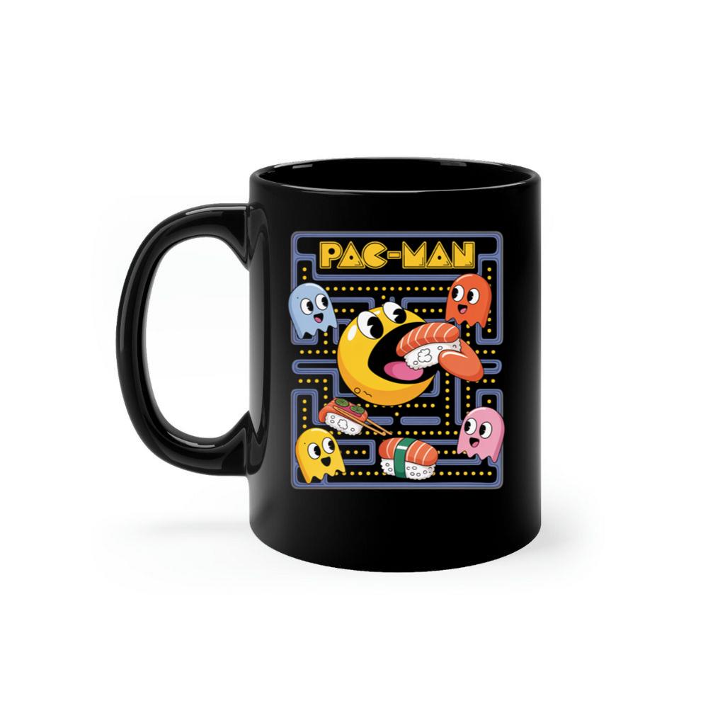 Arcade Game Retro Monster Cartoon Design Mug