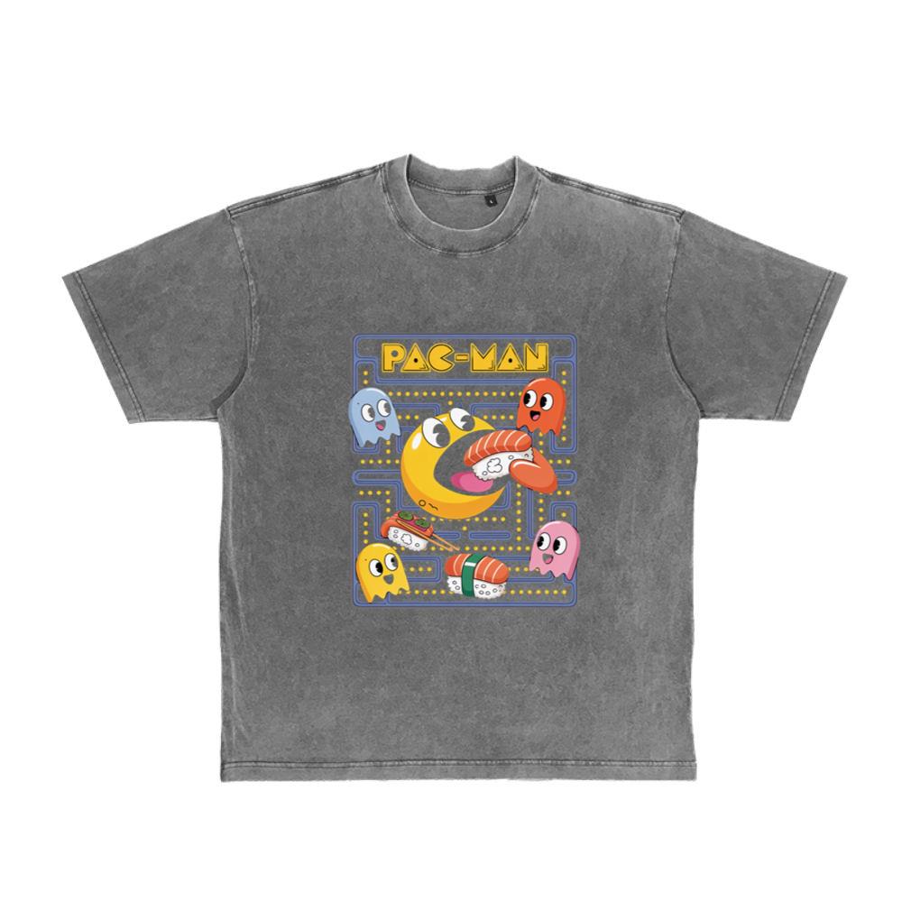 Arcade Game Retro Monster Cartoon Design T-Shirt