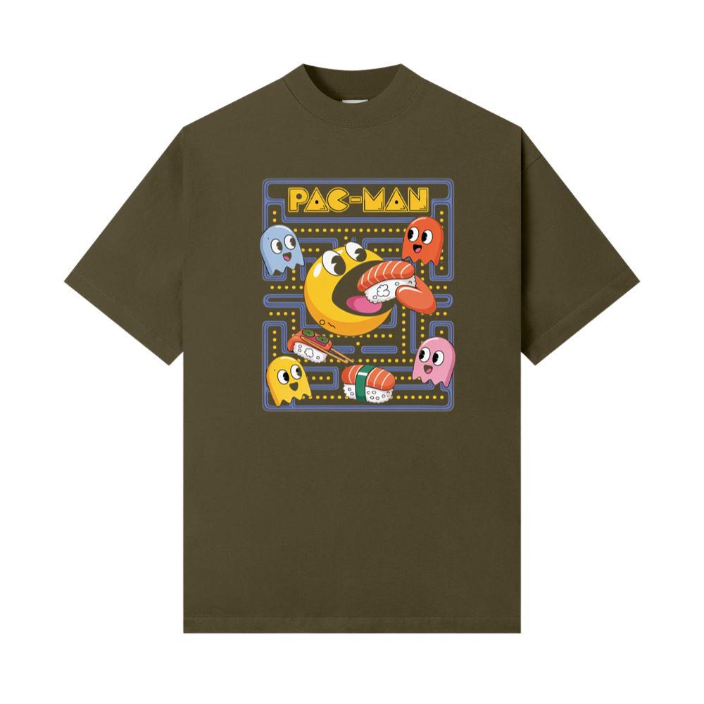 Arcade Game Retro Monster Cartoon Design T-Shirt - Image 2