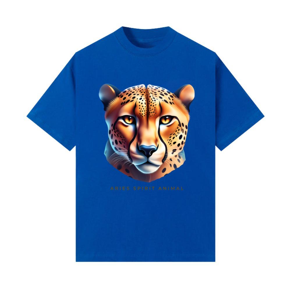 Aries Spirit Animal Cheetah TShirts Shirtcount