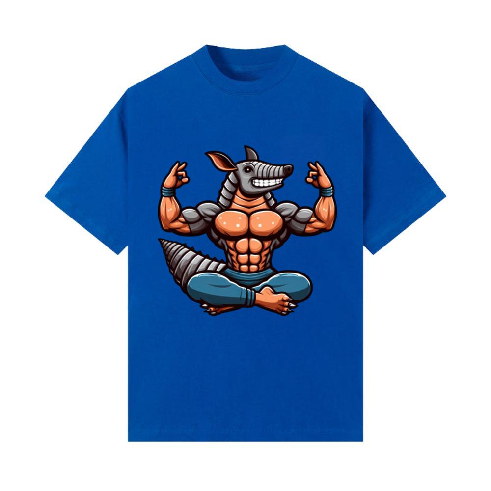 Armadillo Yoga Meditation Relaxation Animal Design TShirts Shirtcount