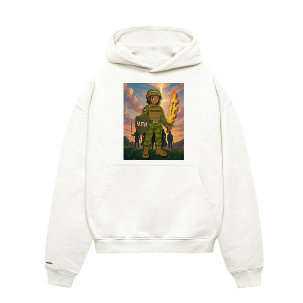 Armor of God- Female Anime Edition Hoodie
