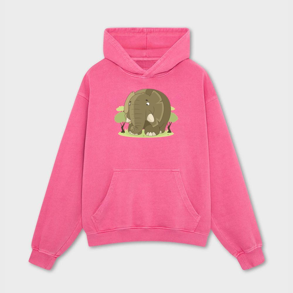 Artistic Golden Elephant Hoodies