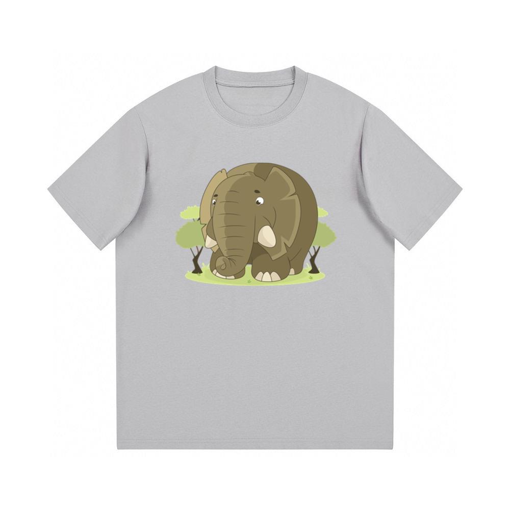 Artistic Golden Elephant TShirts Teeclips