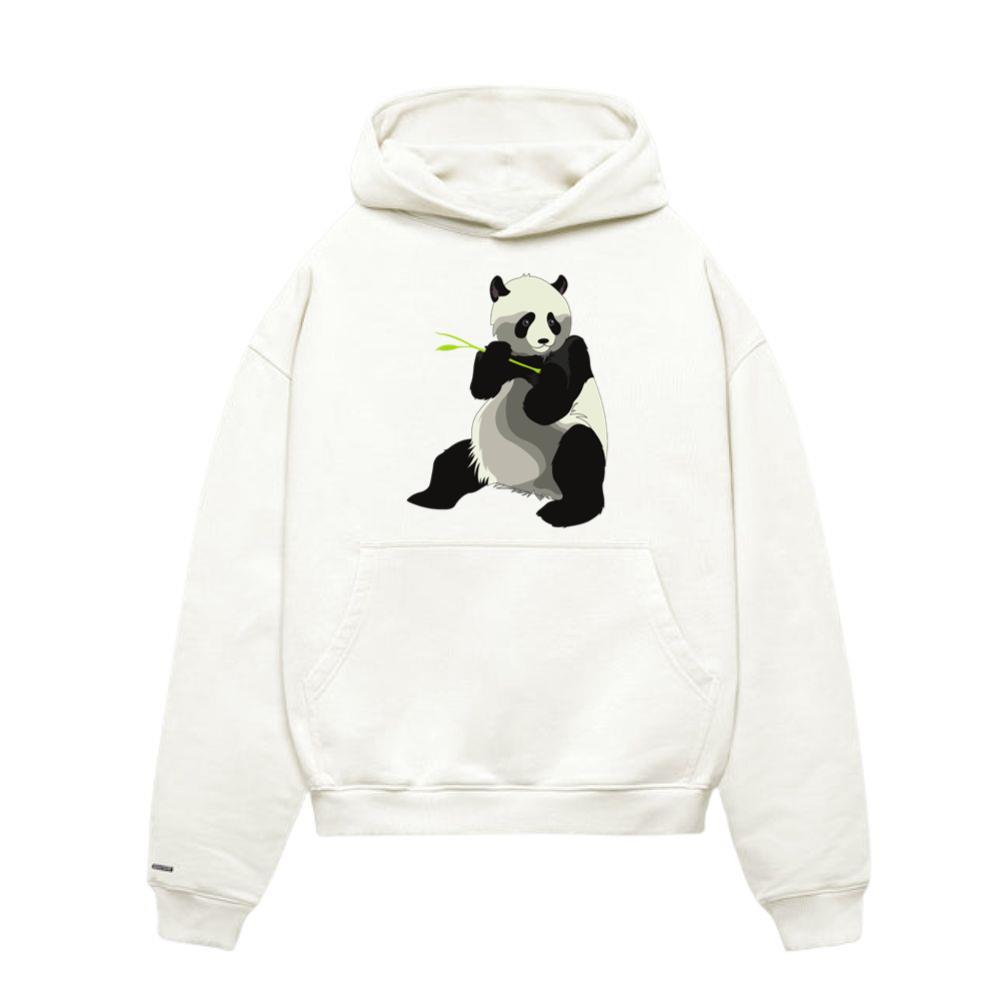 Artistic idea of animal lovers_ panda. Hoodie