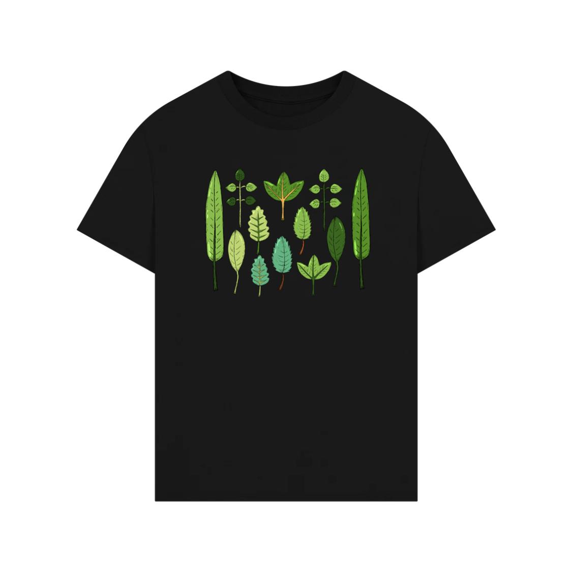 Assorted Green Leaves Collection T-Shirt