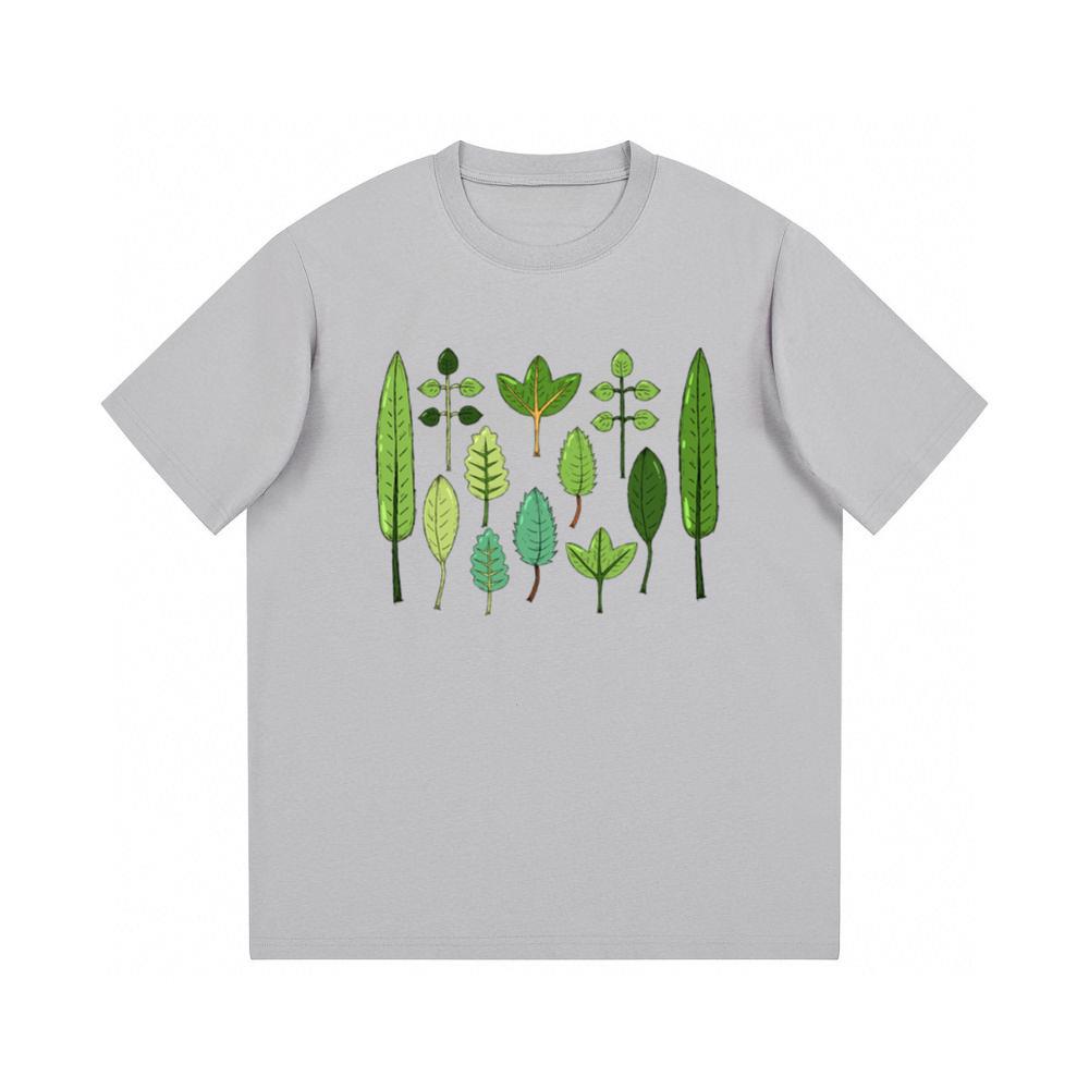 Assorted Green Leaves Collection TShirts Teeclips