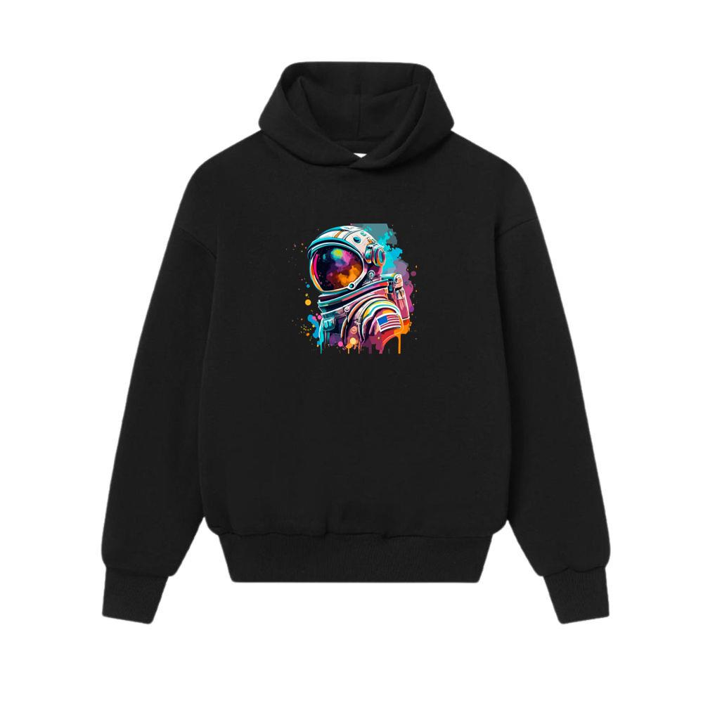 Astronaut Colorful Vintage Art Hoodies
