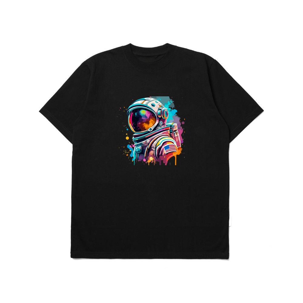 Astronaut Colorful Vintage Art TShirts Vibesline