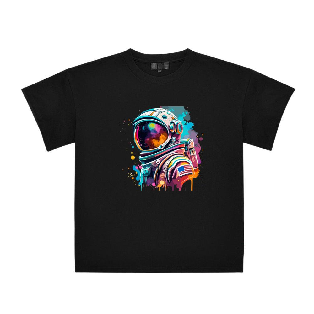 Astronaut Colorful Vintage Art T-Shirts