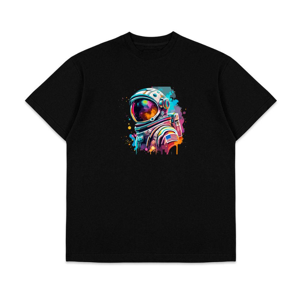 Astronaut Colorful Vintage Art T-Shirts