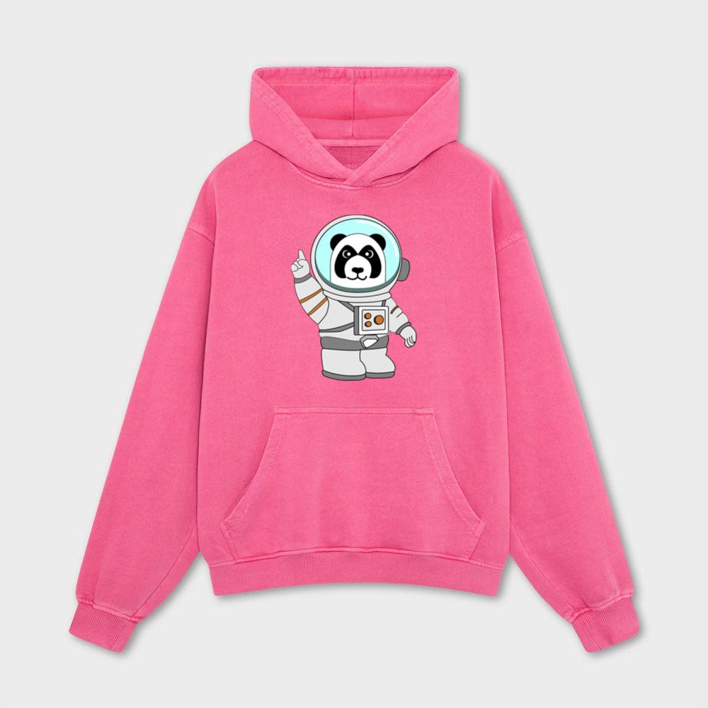 Astronaut Panda Suit Up Hoodies