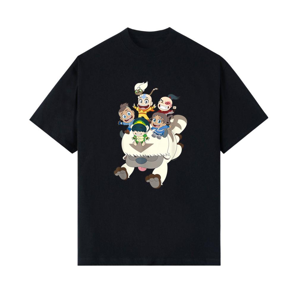 Avatar_ The Last Airbender Group Chibi T-Shirt 