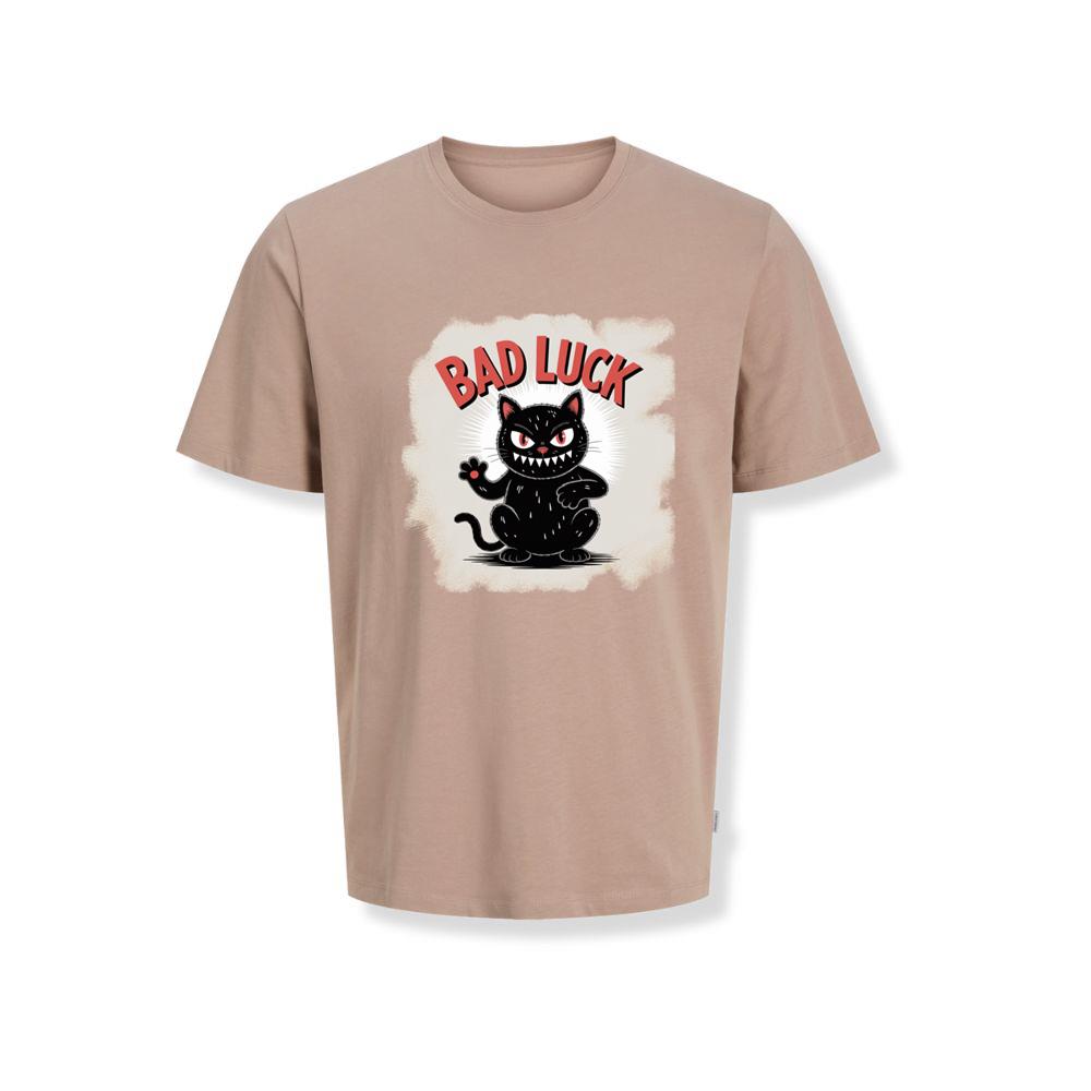 Bad Luck Black Cat Retro Cartoon Design T-Shirts