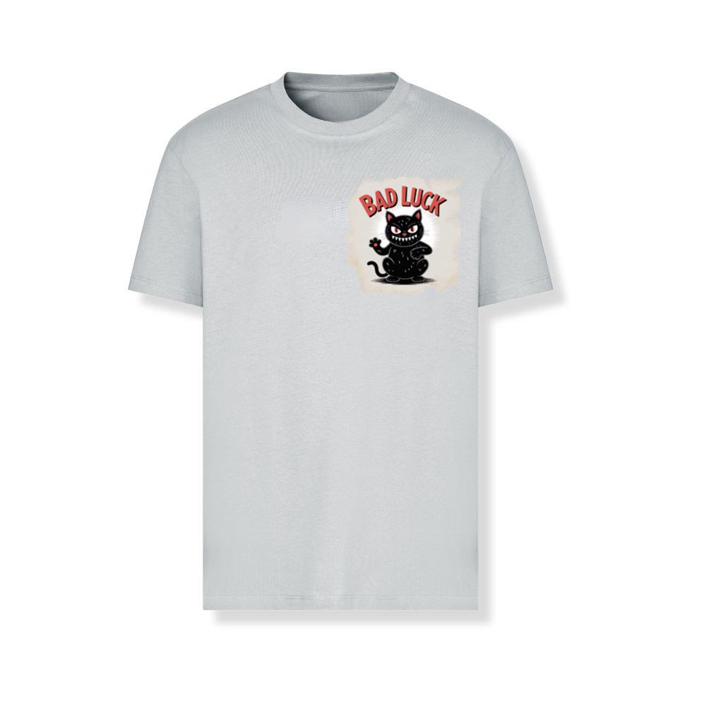 Bad Luck Black Cat Retro Cartoon Design T-Shirts