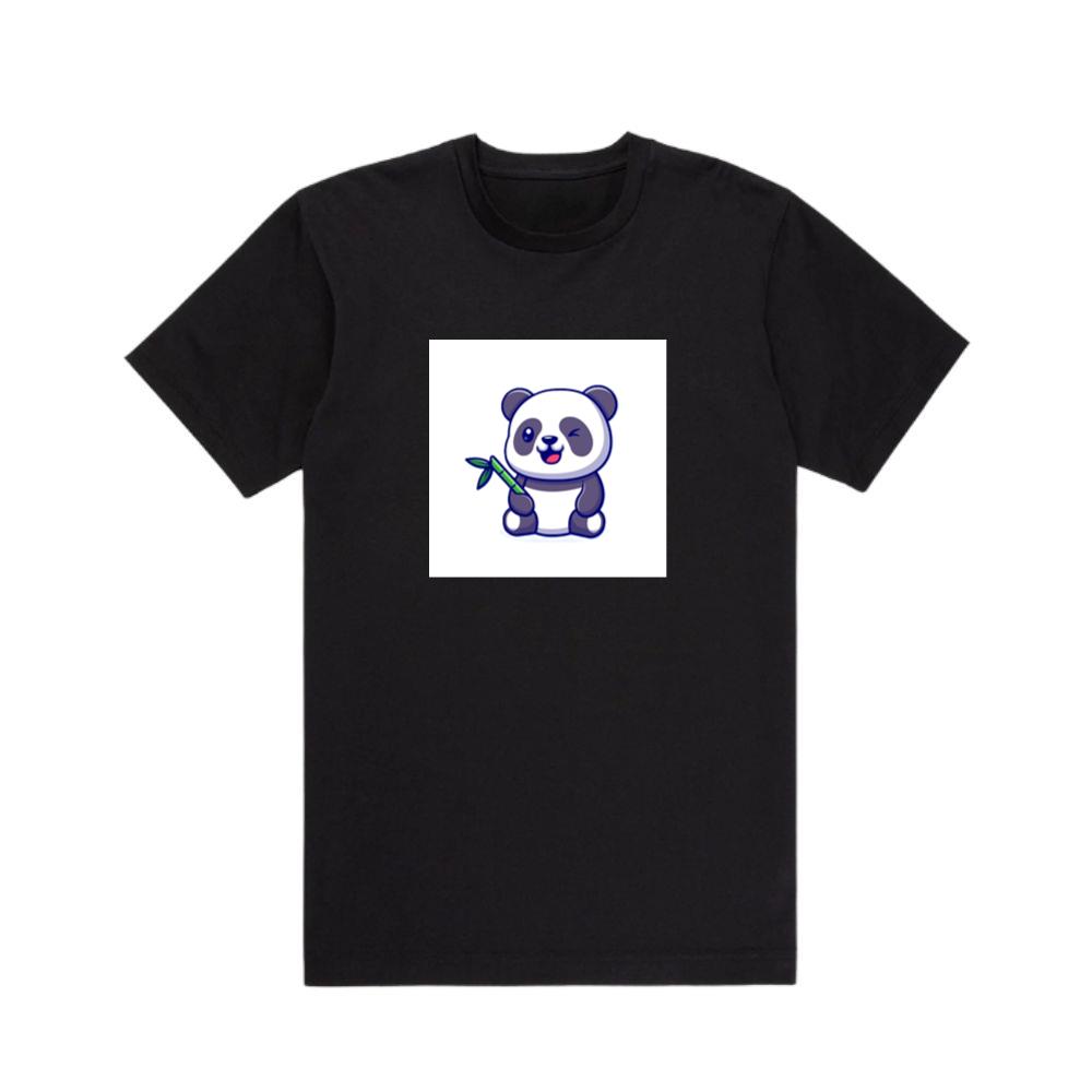 Bamboo Munching Panda T-Shirts