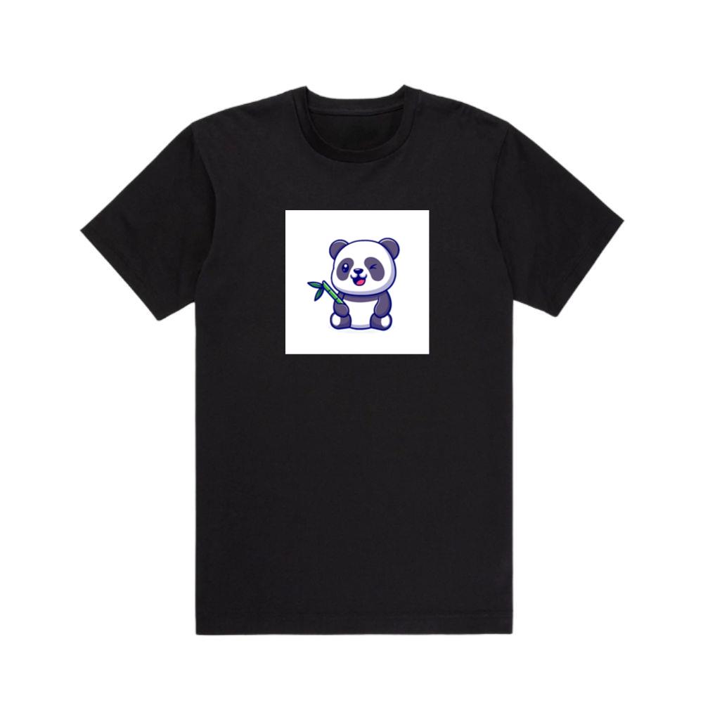 Bamboo Munching Panda T-Shirts