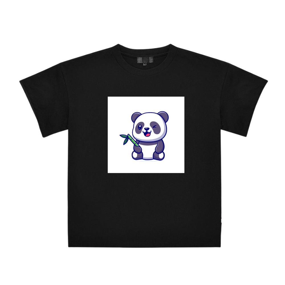 Bamboo Munching Panda T-Shirts