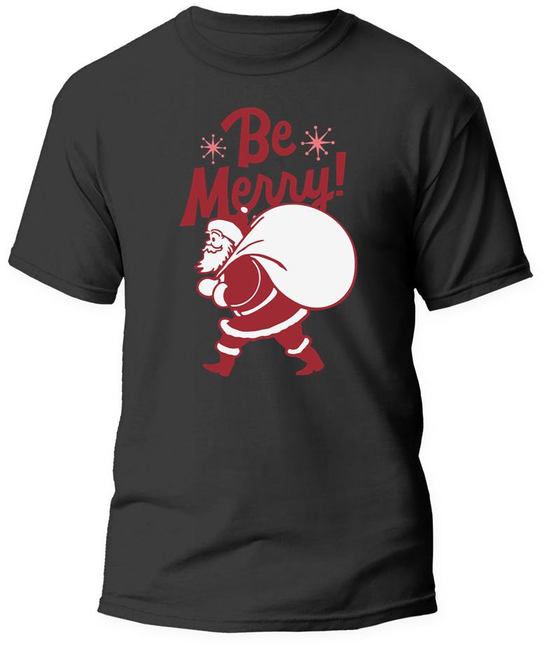 Be Merry Santa Brings Gifts Unisex Top T-Shirt