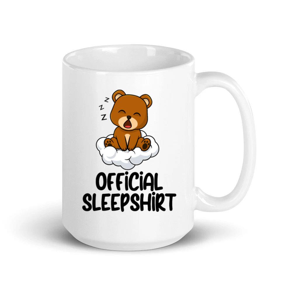 Bear on Cloud Official Sleep Shirt Mug