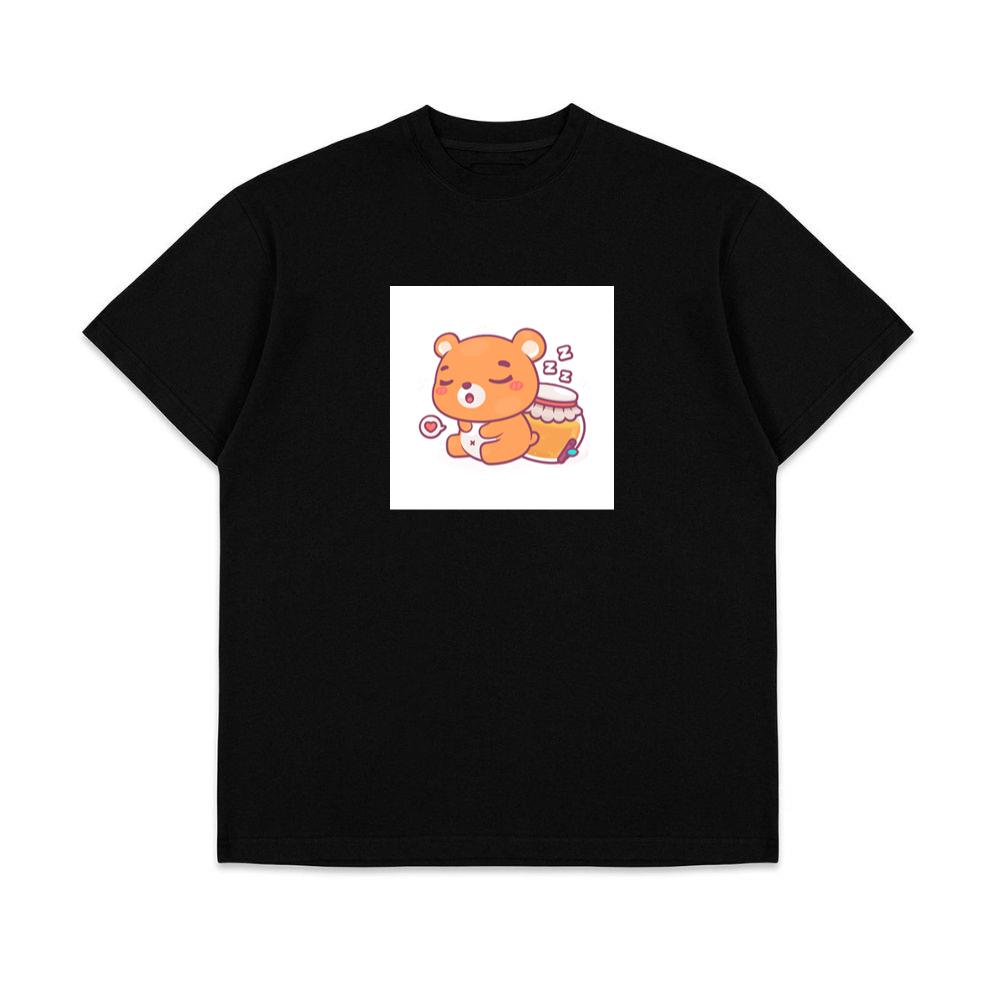 Bear Sleeping with Honey T-Shirts