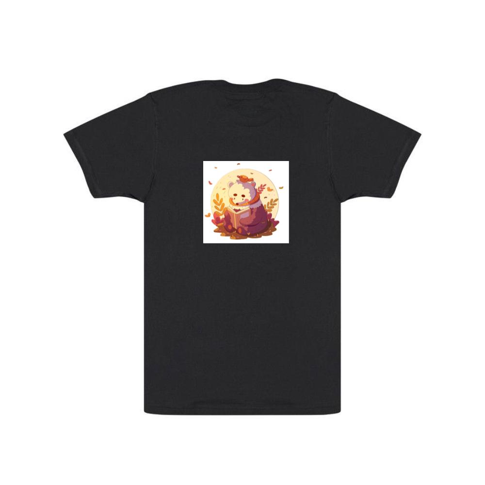 Bear with Bird and Book T-Shirts