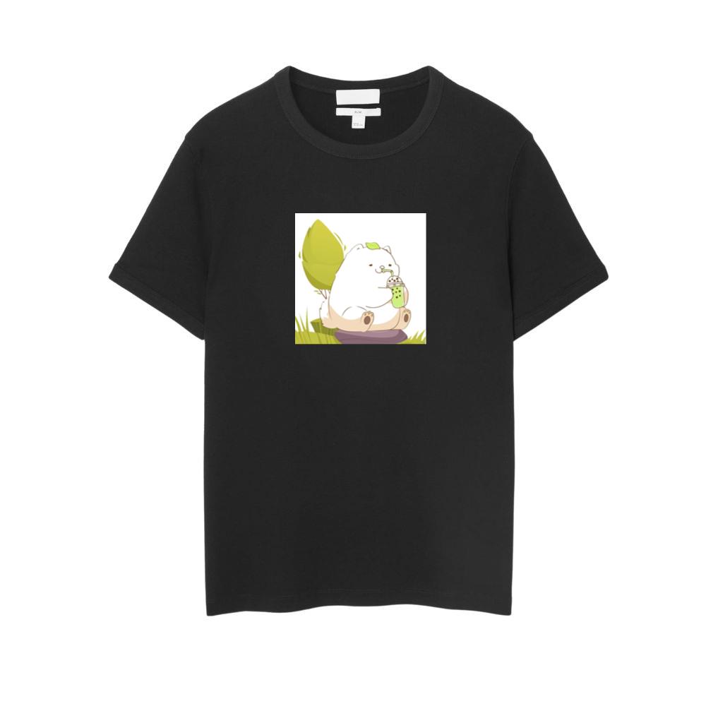 Bear with Bubble Tea T-Shirts