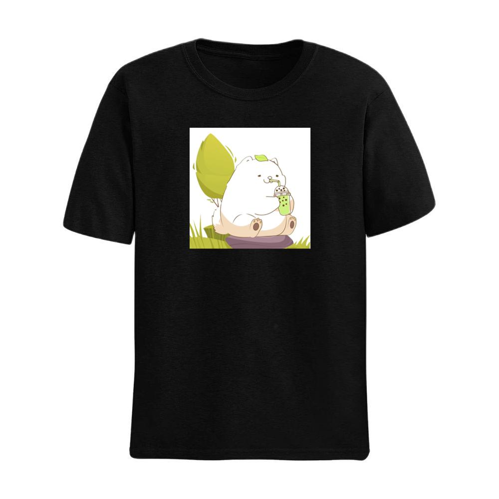 Bear with Bubble Tea T-Shirts