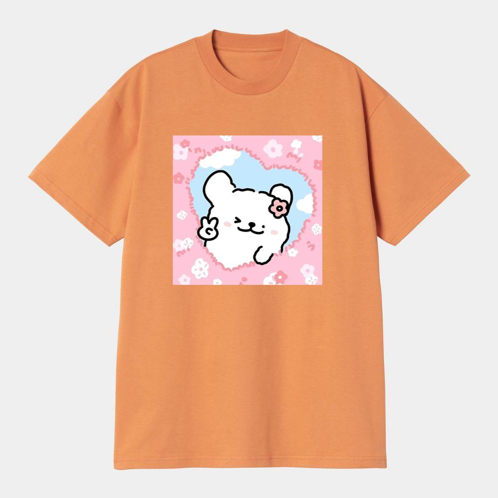 Beary Sweet Peace Sign T-Shirts