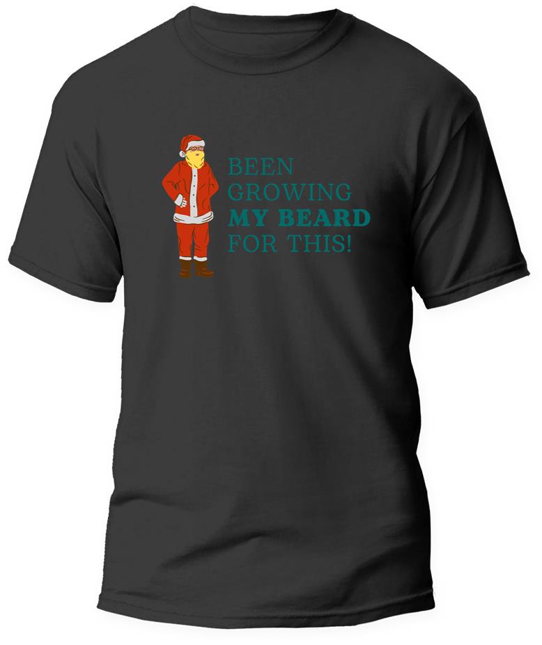 Been Growing My Beard For This Men Top Christmas T-Shirt