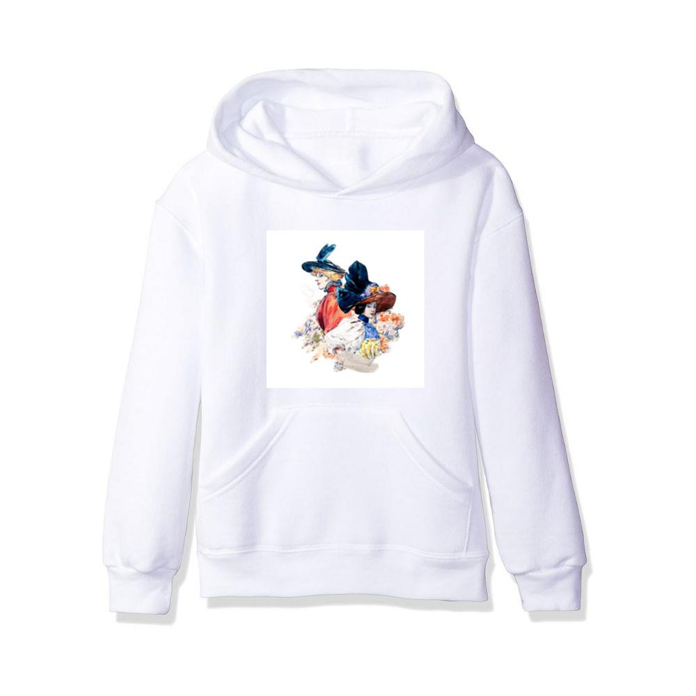 Belle Époque Women in Elaborate Hats Hoodies