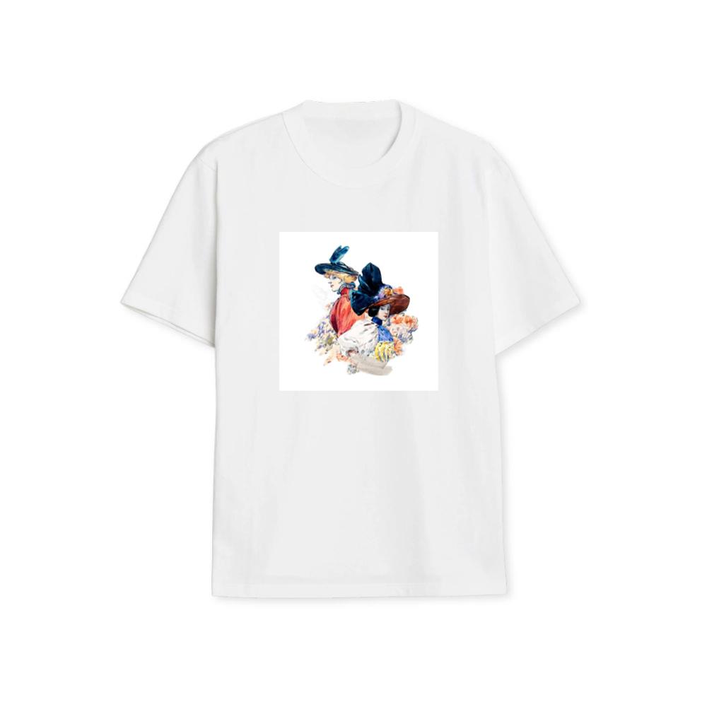 Belle Époque Women in Elaborate Hats T-Shirts