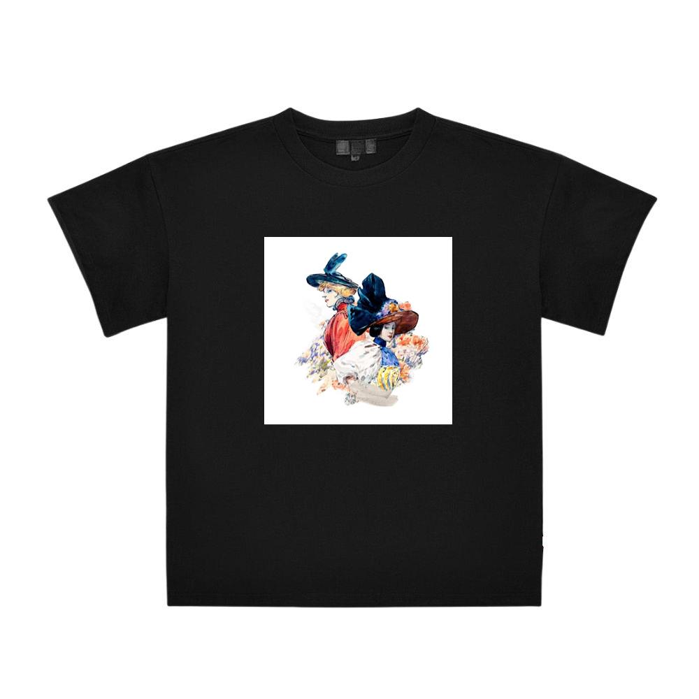 Belle Époque Women in Elaborate Hats T-Shirts