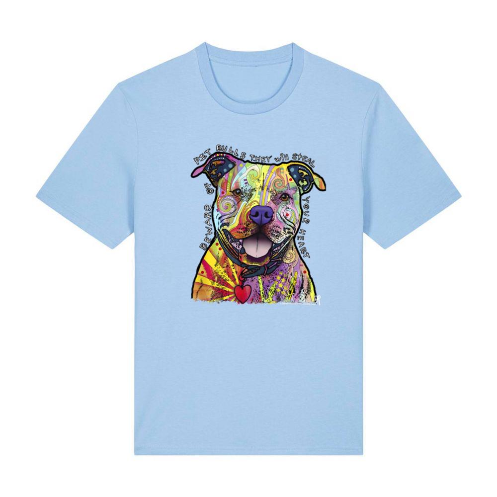 Beware Of Pit Bulls, Dean Russo Pitbull Original - Dog Lover T-Shirt for Men Women Girls Kids