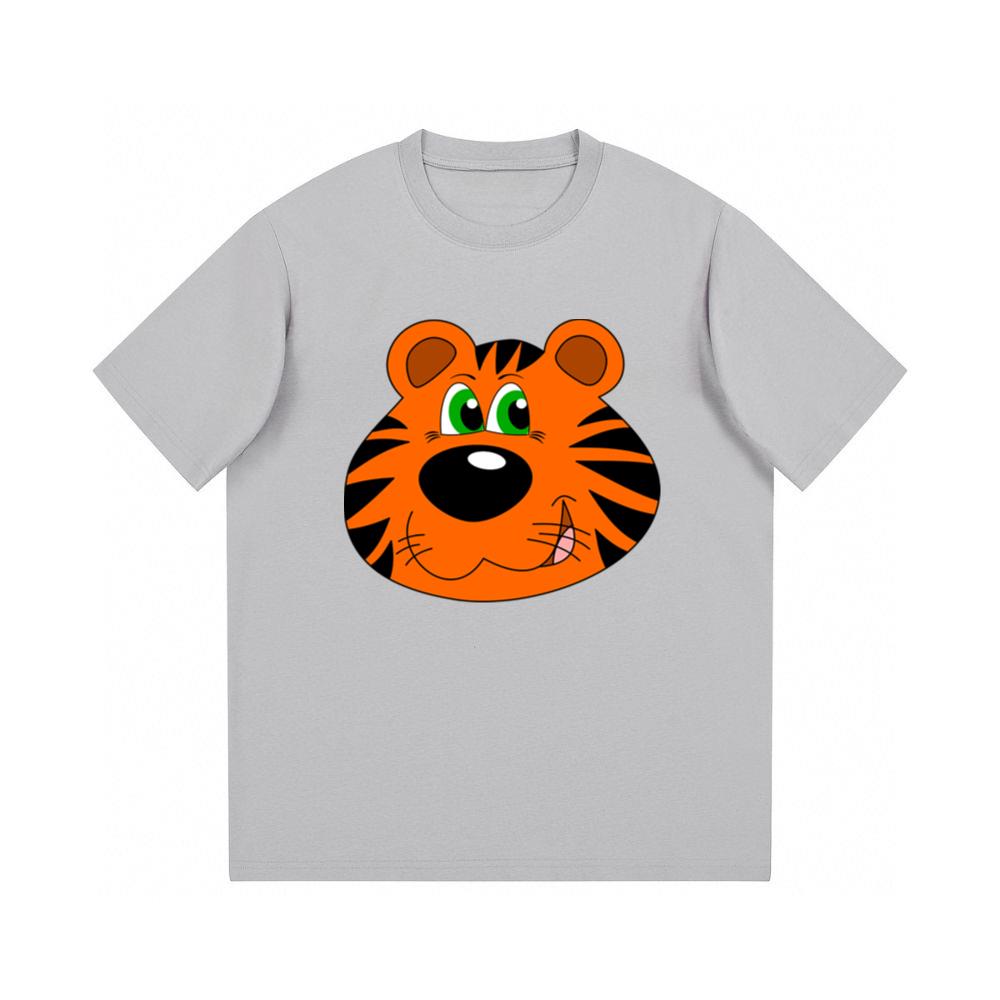 Big Eyed Smiling Tiger TShirts Teeclips