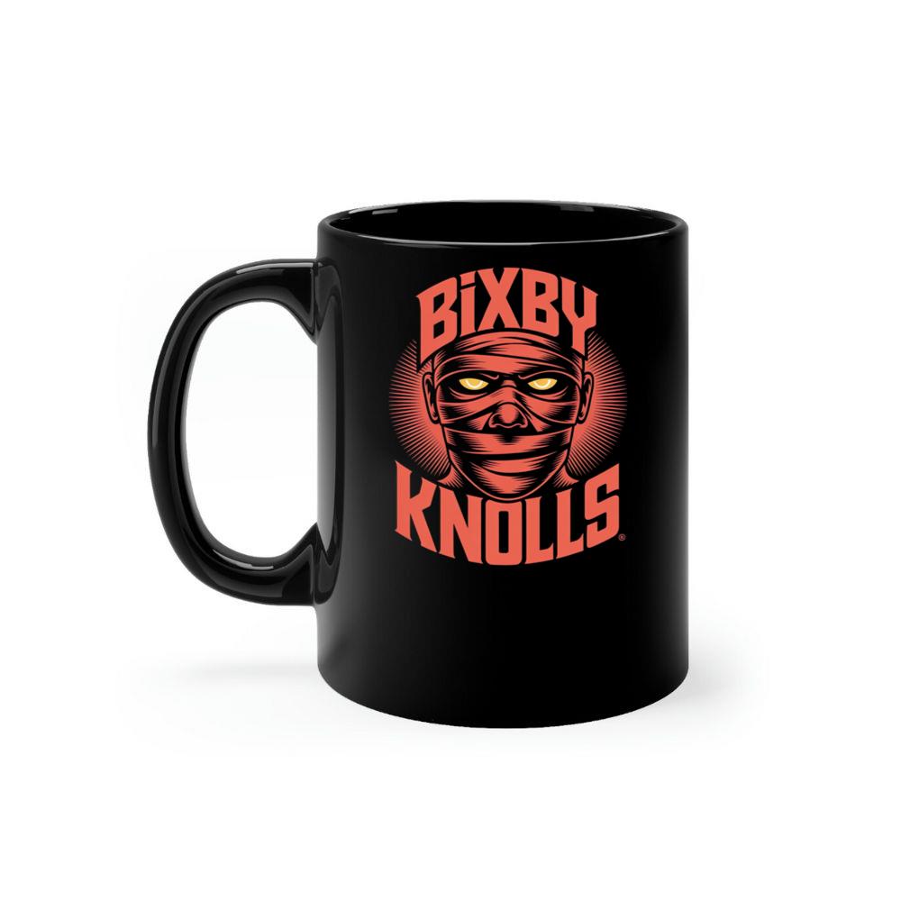 Bixby Knolls Masked Skull Retro Style Mug
