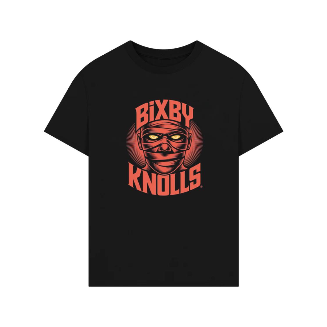 Bixby Knolls Masked Skull Retro Style T-Shirt