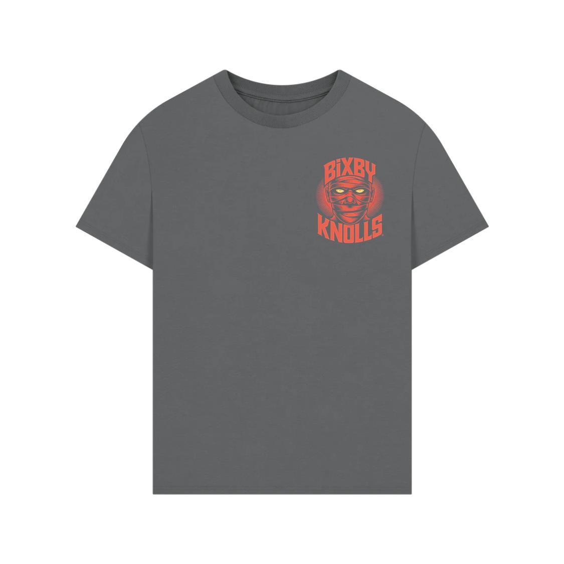 Bixby Knolls Masked Skull Retro Style T-Shirts