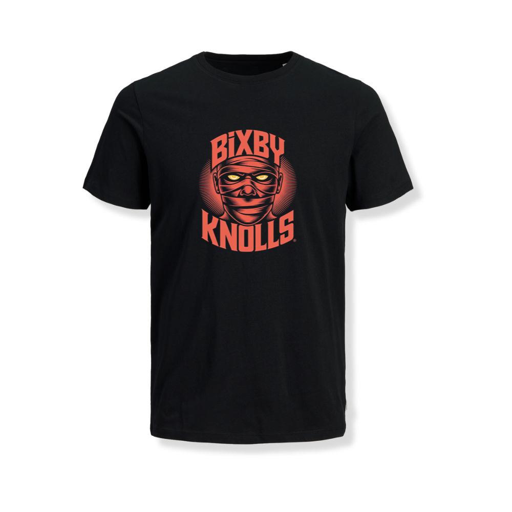 Bixby Knolls Masked Skull Retro Style T-Shirts