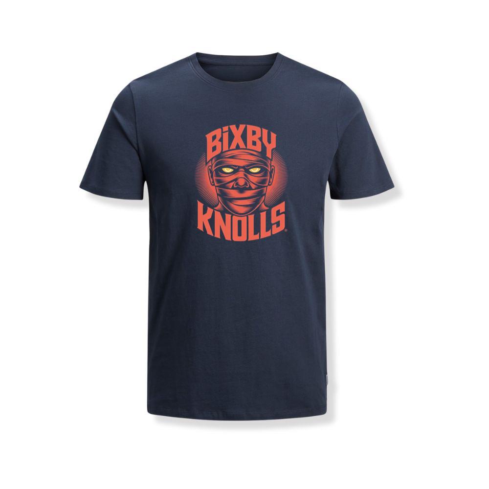Bixby Knolls Masked Skull Retro Style T-Shirts - Image 2