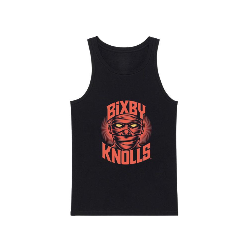 Bixby Knolls Masked Skull Retro Style Tank Top