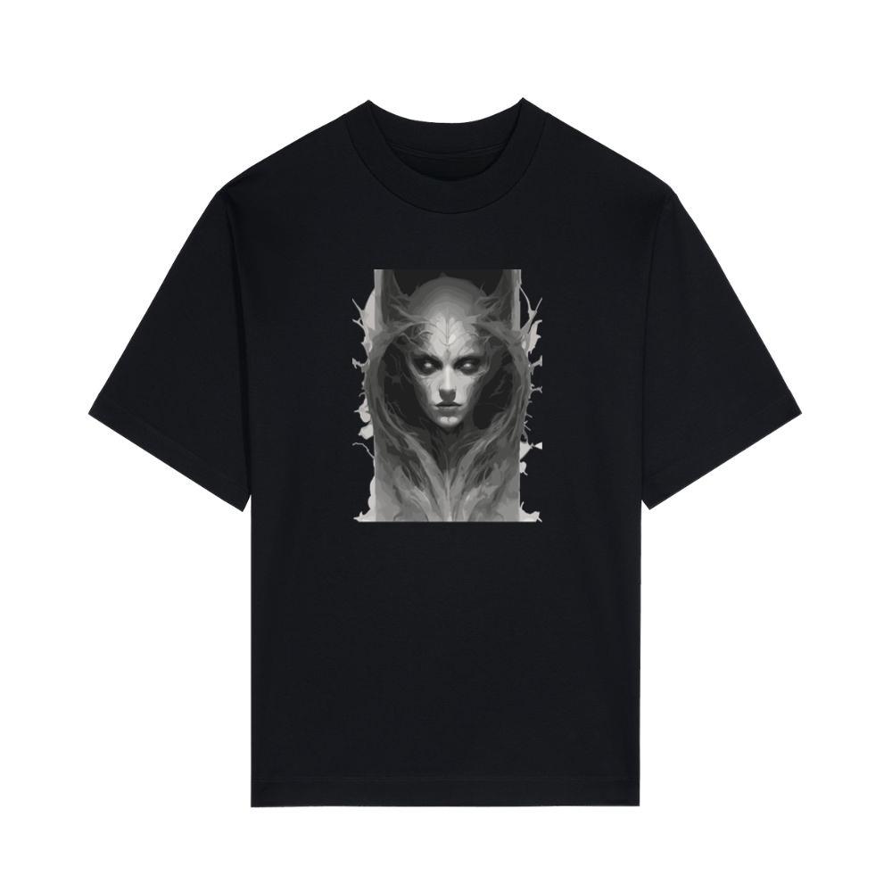 Black And White Illusion Abstract Art T-Shirts
