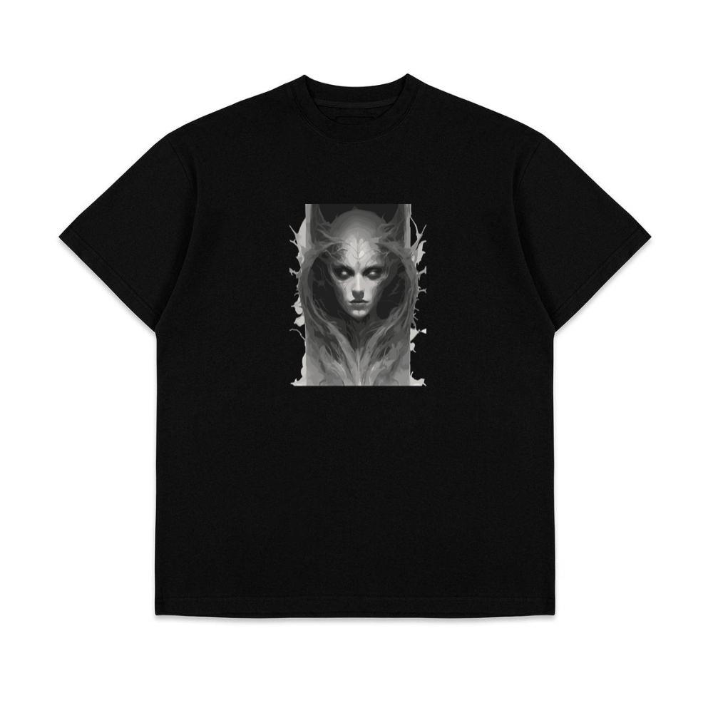 Black And White Illusion Abstract Art T-Shirts