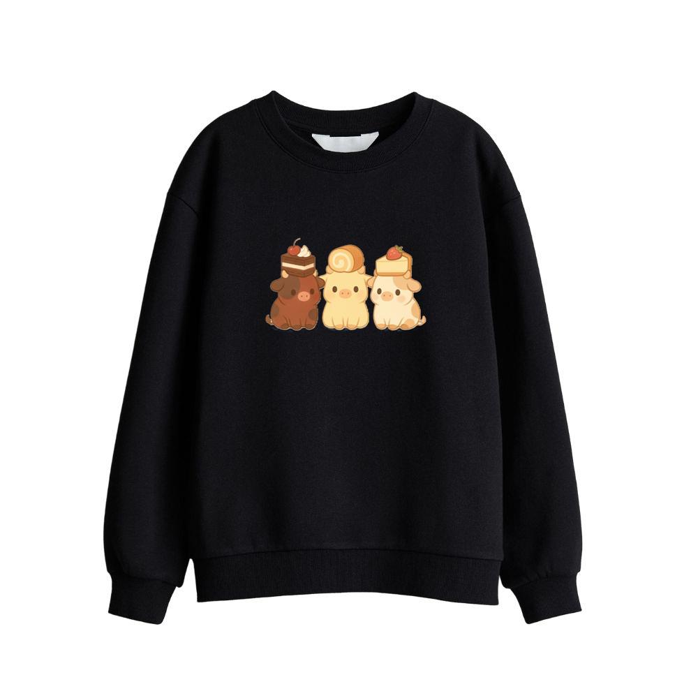 Black Forest, Swiss Roll, & Cheesecake Sweatshirts